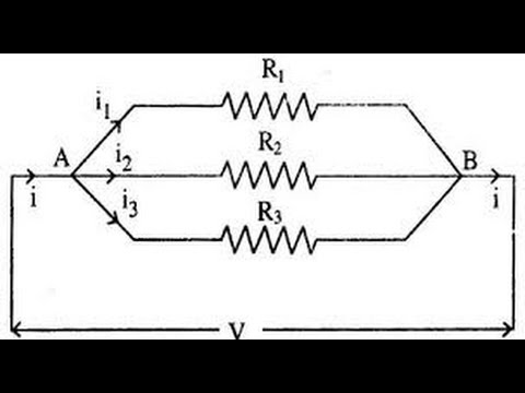 Image result for parallel combination of resistances