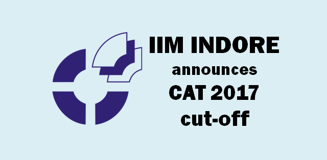 IIM INODRE CAT 2017 CUT-OFF